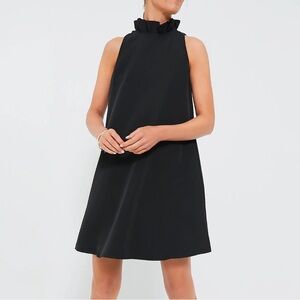 Do+Be ruffle neck tie back dress